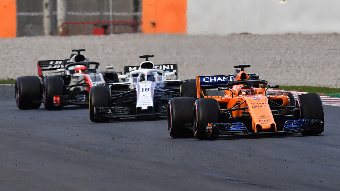 McLaren, Williams & HaasF1 - Barcelona-Test - F1 - 2018