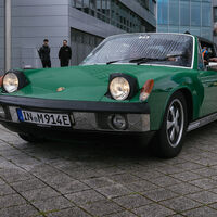 Meistro Stiftung Voltimer Elektro Umbau Oldtimer Porsche 914 4 New Mobility Rallye 2024