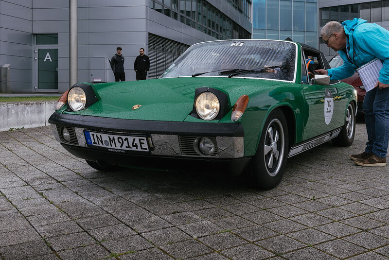 Meistro Stiftung Voltimer Elektro Umbau Oldtimer Porsche 914 4 New Mobility Rallye 2024