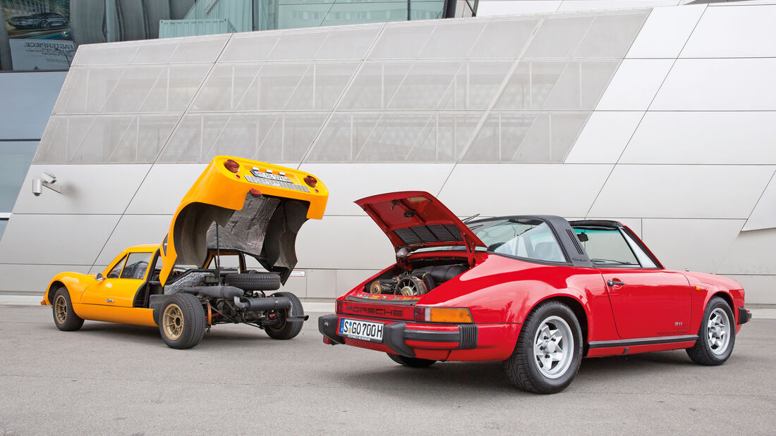 Melkus RS 1000, Porsche 911 SC, Heckklappe