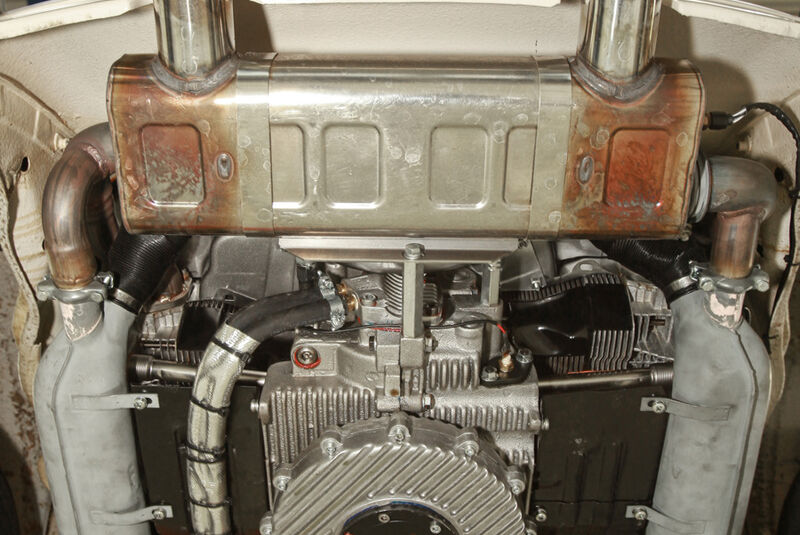 Memminger- VW Käfer, Motor, Detail