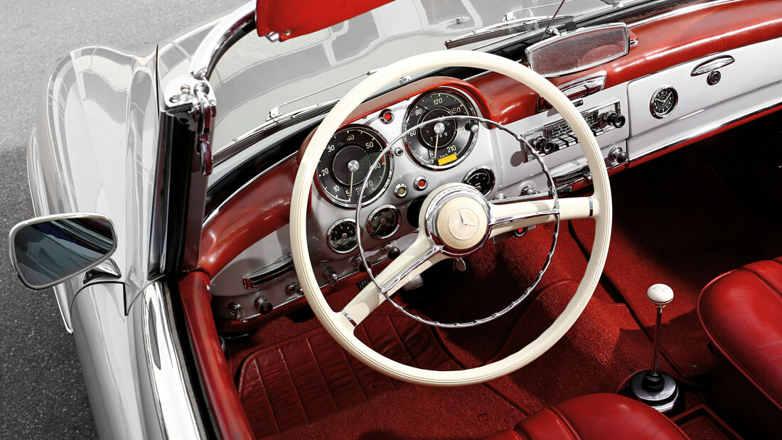 Mercedes 190 SL, Cockpit