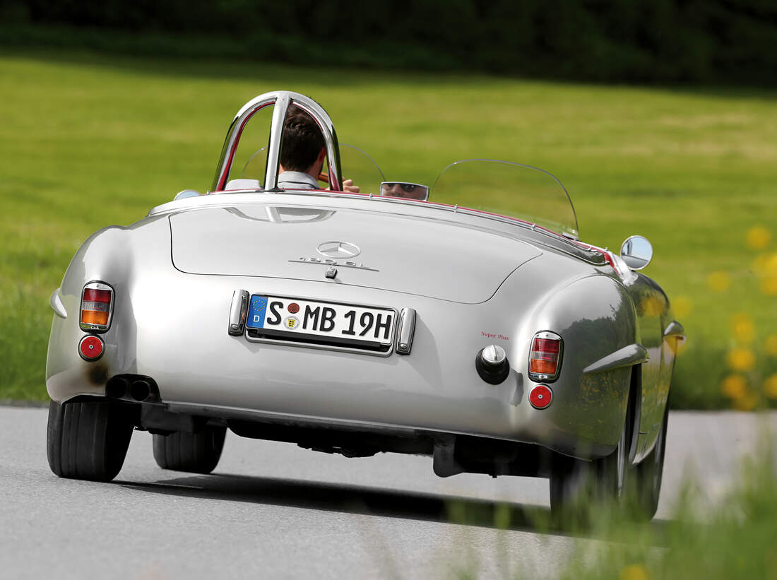 Mercedes 190 SL und 190 SLR: Sportlicher Bruder des 190 SL - auto motor ...
