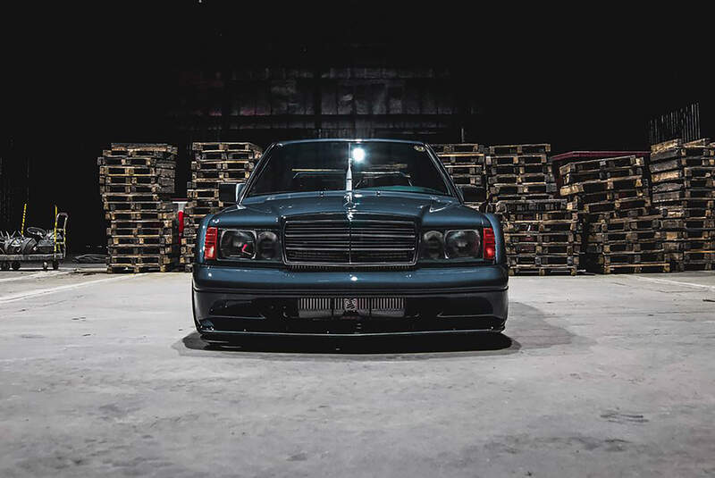 Mercedes 190E 2.5-16 Evolution II Evo 2 Nachbau Replika mit Ford Raptor V6