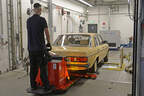 Mercedes 240D_W123_Abgastest