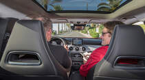 Mercedes 250 GLA 4matic, Innenraum, Fahrersicht