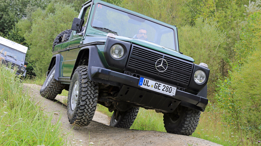 Mercedes 280 GE Cabrio, Frontansicht