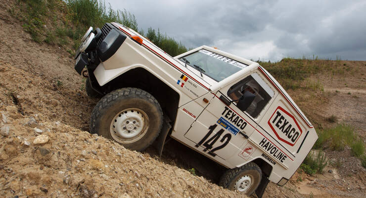 Mercedes 280 GE Dakar, Geländefahrt