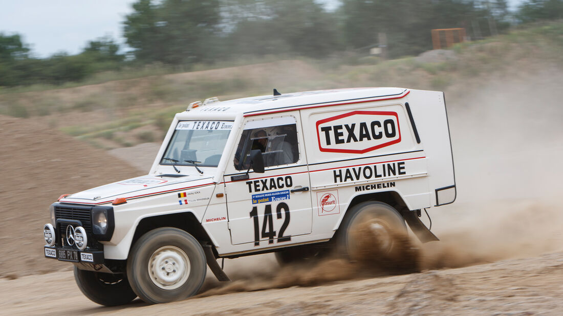 Mercedes 280 GE Dakar, Seitenansicht