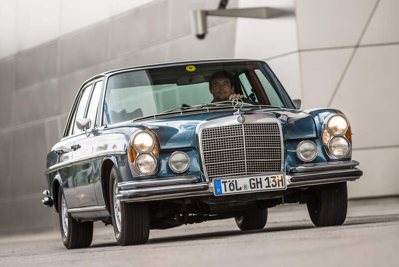 Mercedes 280 SE 3.5, Frontansicht