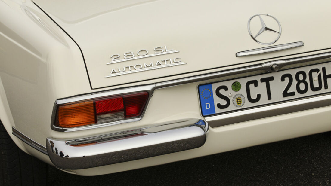 Mercedes 280 SL, Rücklicht