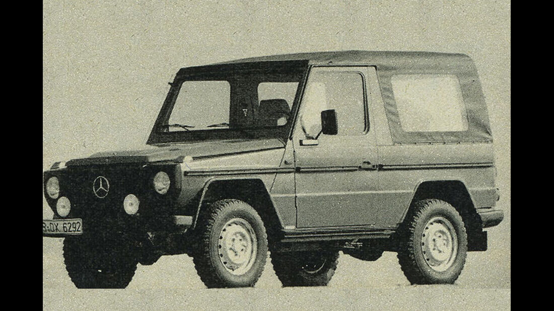 Mercedes, 300 GD, IAA 1981