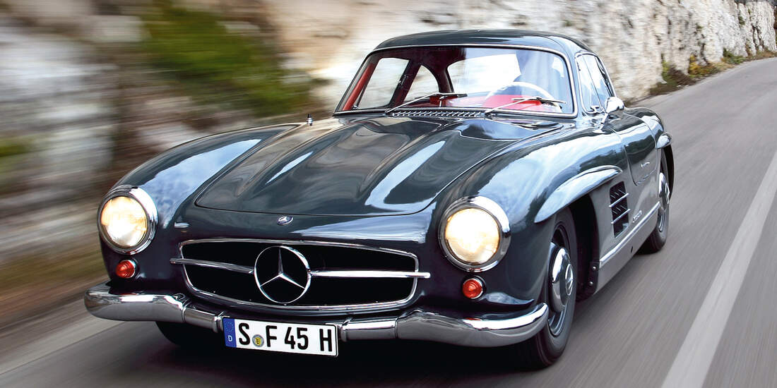 Mercedes 300 SL, Frontansicht