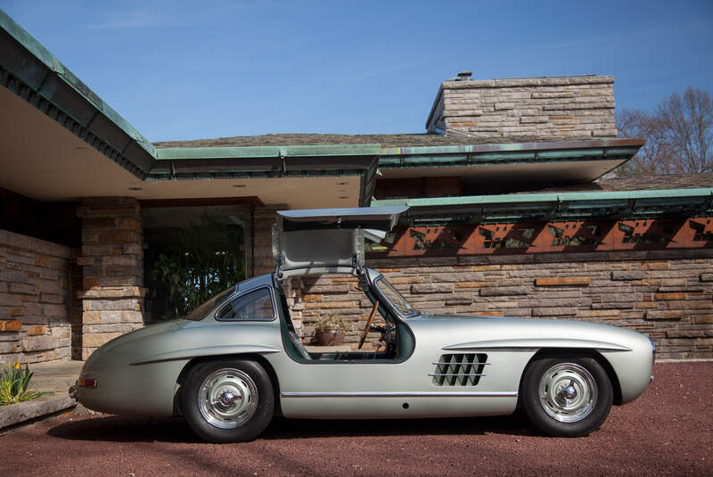 Mercedes 300 SL, Max Hoffman, Seitenansicht