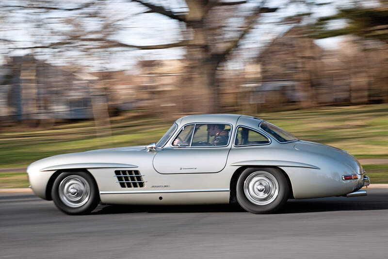 Mercedes 300 SL, Max Hoffman, Seitenansicht