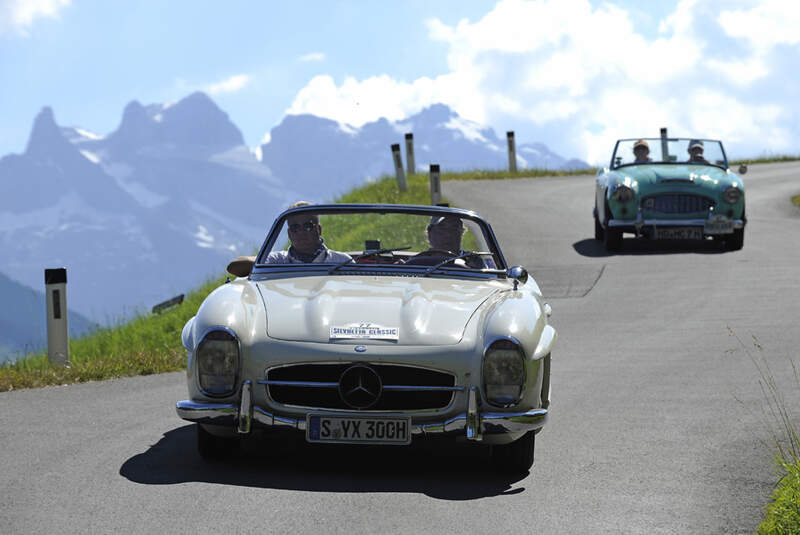 Mercedes 300 SL -  Silvretta Classic 2010