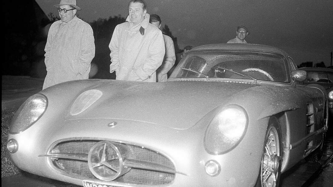 Mercedes 300 SLR (1956) Rudolf Uhlenhaut Robert Braunschweig Autobahn München-Erding