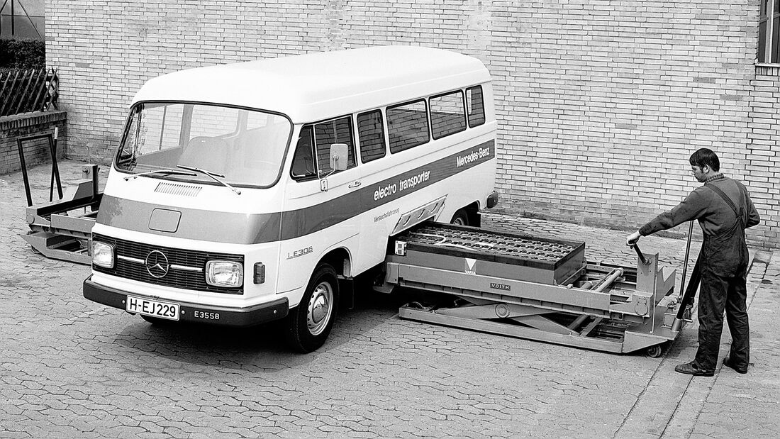 Mercedes 306 LE Elektro Transporter 1972