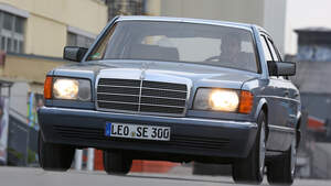 Mercedes 380 SE–560 SEL (W126), Frontansicht