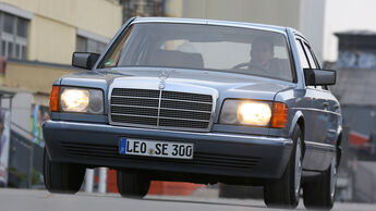 Mercedes 380 SE–560 SEL (W126), Frontansicht
