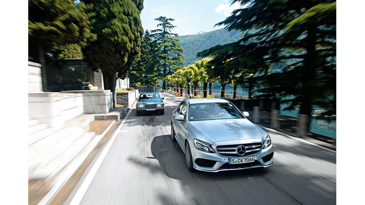 Mercedes C250 Bluetec Fahrbericht Mit Der C Klasse Zum Comer See Auto Motor Und Sport