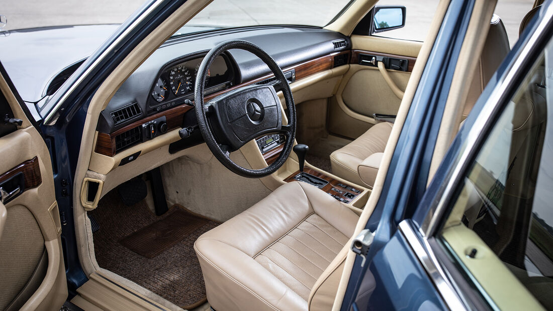 Mercedes 500 SEL W126, Interieur