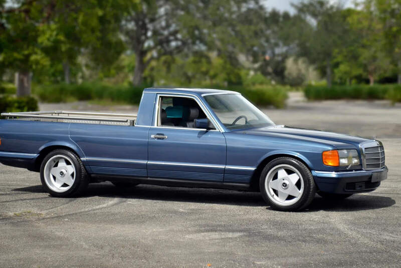 Mercedes 500 SEL W126 Pick-up