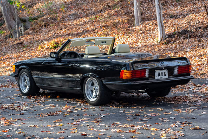 Mercedes 500 SL 5.0 AMG R107 Tuning (1982)