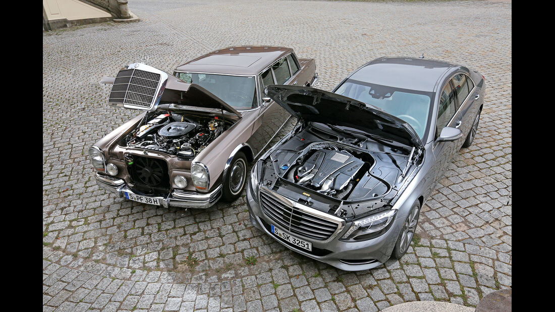 Mercedes 600, S 500, Motorhaube