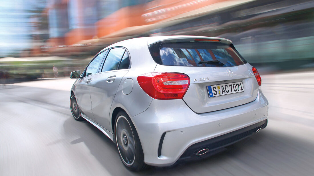 Mercedes A 200 CDI AMG Sport, Heckansicht