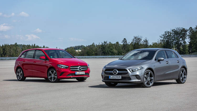 Mercedes A Und B Klasse Plug In Hybrid Bis 75 Kilometer Rein Elektrisch Auto Motor Und Sport