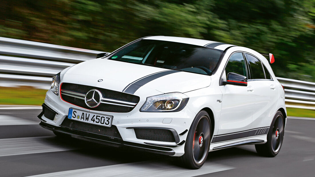 Mercedes A 45 AMG, Frontansicht