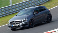 Mercedes A 45 AMG, Seitenansicht