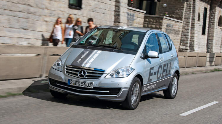 Mercedes A Klasse E Cell Test Kompaktwagen Mit Elektroantrieb Auto Motor Und Sport