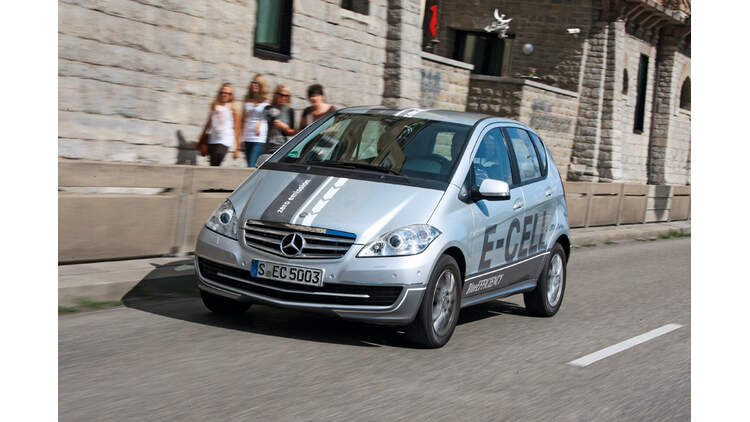 Mercedes A Klasse E Cell Test Kompaktwagen Mit Elektroantrieb Auto Motor Und Sport