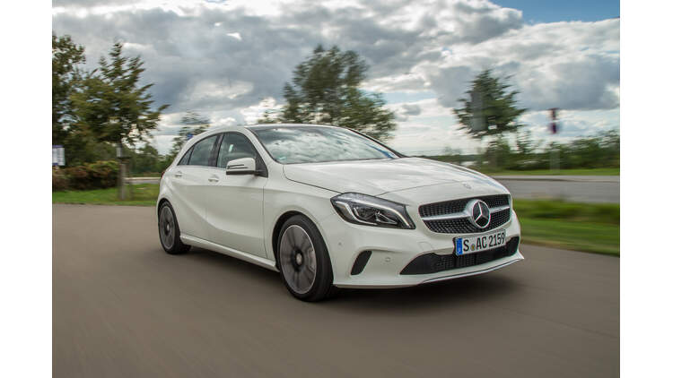 Mercedes A Klasse Facelift Fahrbericht Auto Motor Und Sport