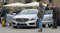 Mercedes A-Klasse, Front, Fußgängerzone
