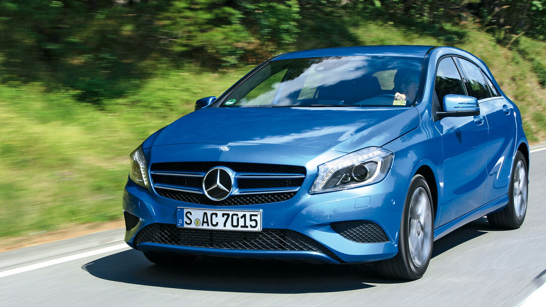 Mercedes A-Klasse, Frontansicht