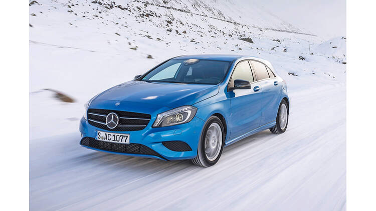 Kompakte Mercedes Modelle Mit Allradantrieb Kraft Der Viergetriebenen Rader Auto Motor Und Sport