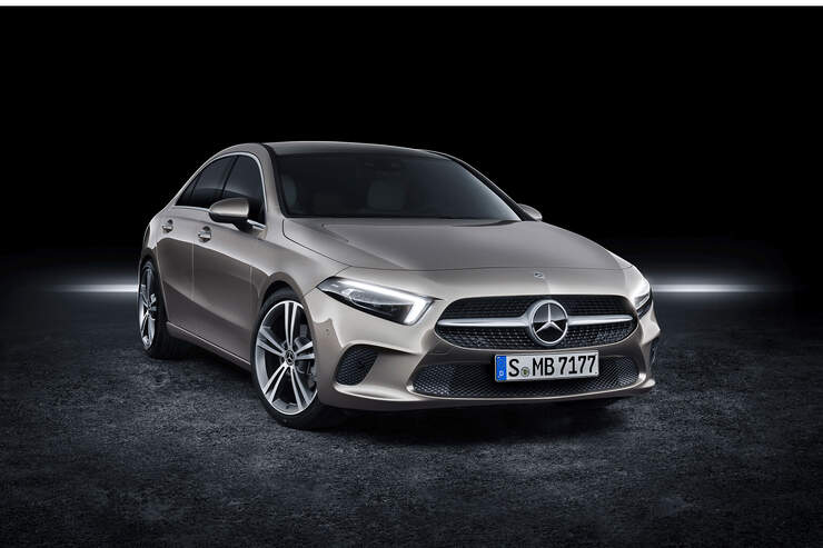 Mercedes A Klasse Limousine 2018 Fotos Marktstart Preis Auto Motor Und Sport