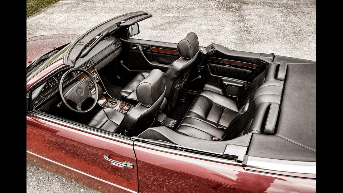 Housse De Protection Intérieure Pour Mercedes Classe E A124 Cabriolet (1991-1997) - Bâche - Neuf