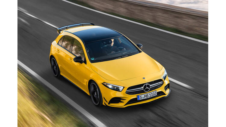 Mercedes Amg A 35 4matic Das Kann Der Billig Amg Auto Motor Und Sport