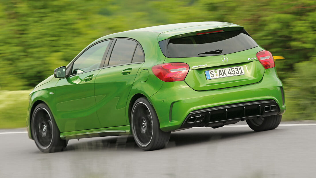 Mercedes-AMG A 45 4Matic, Heckansicht