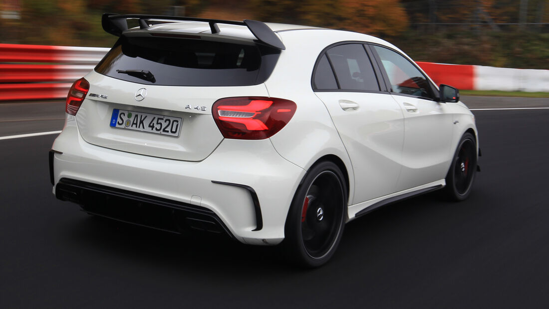 Mercedes-AMG A 45 4Matic, Heckansicht