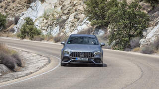 Fahrbericht Mercedes Amg A 45 S 4matic Technische Daten Auto Motor Und Sport