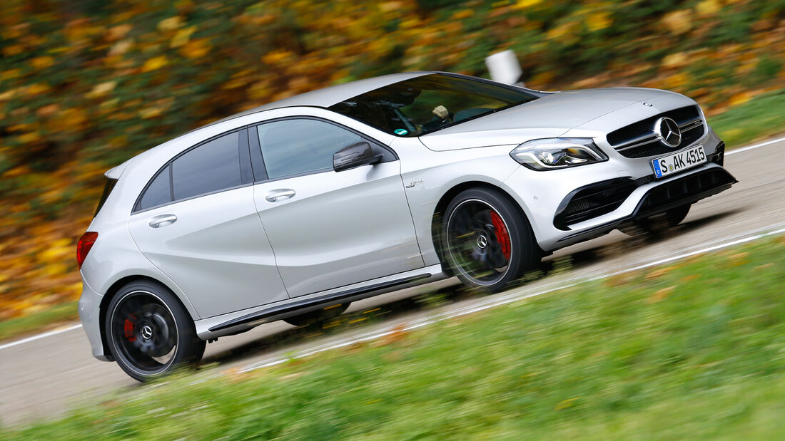 Mercedes AMG A 45, Seitenansicht