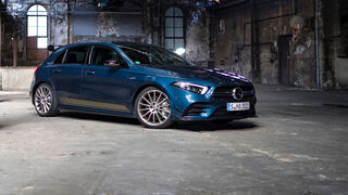 Mercedes-AMG A35, Einzeltest, front