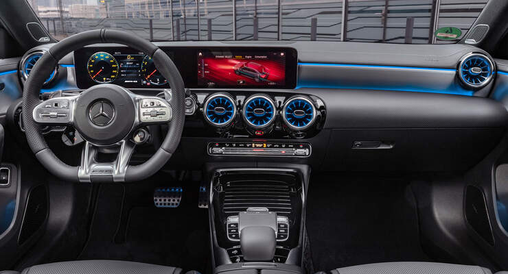 A 35 4 Matic Limousine Mit 306 Ps Am Start Auto Motor Und Sport