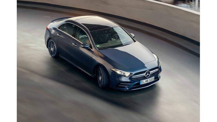 A 35 4 Matic Limousine Mit 306 Ps Am Start Auto Motor Und Sport