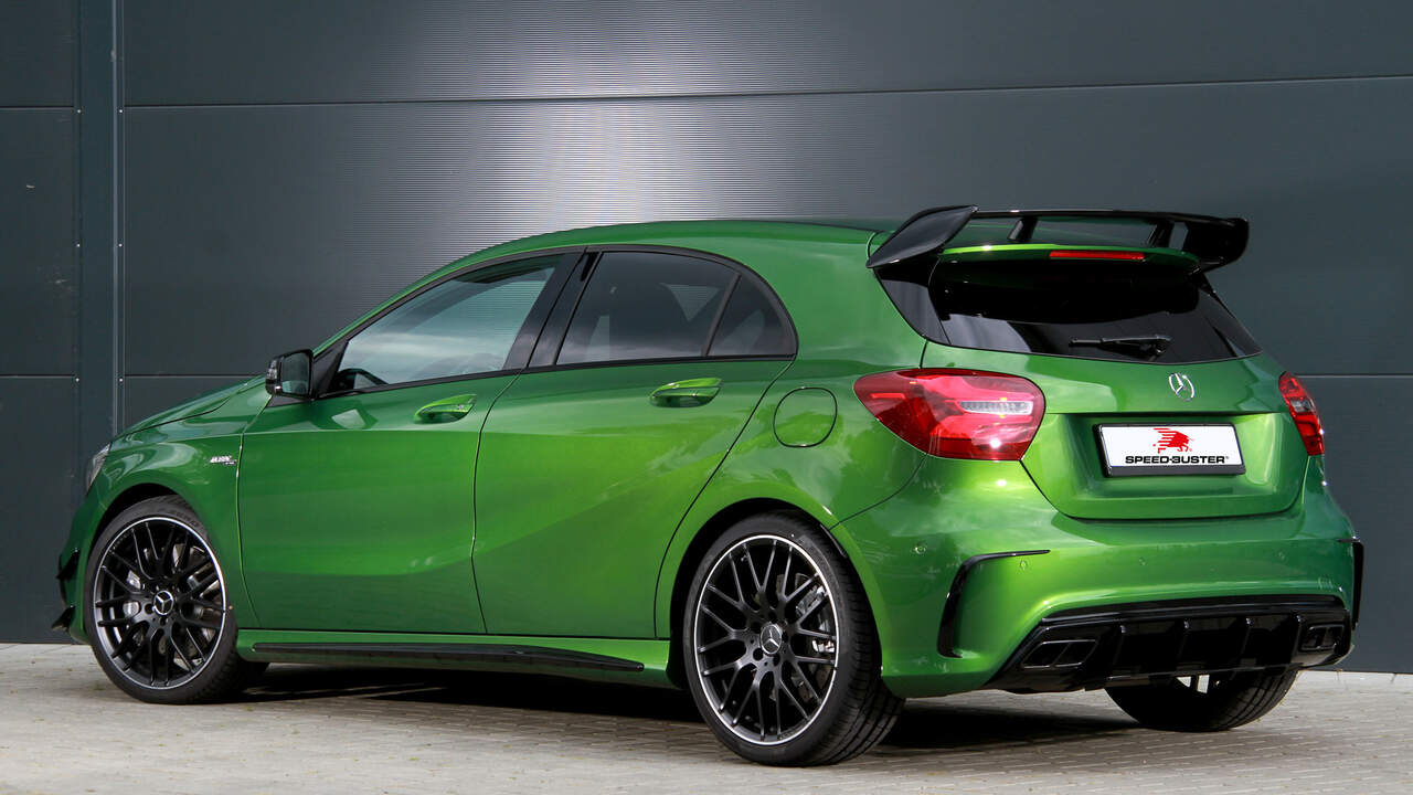Mercedes Amg A 45 50 Ps Mehr Dank Speed Buster Auto Motor Und Sport